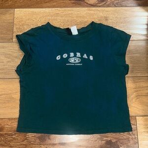 H&M Teal Graphic Tee